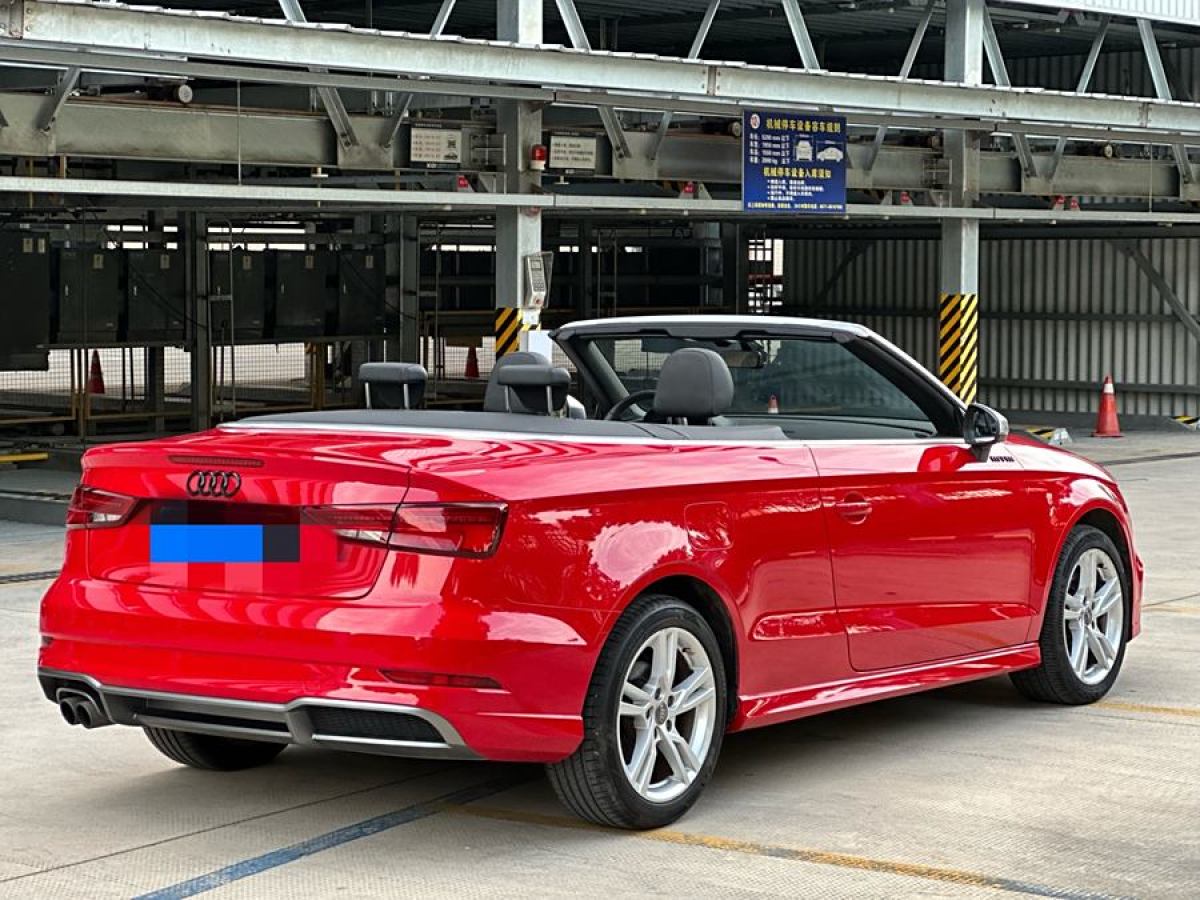 2018年2月奧迪 奧迪A3  2017款 Cabriolet 40 TFSI