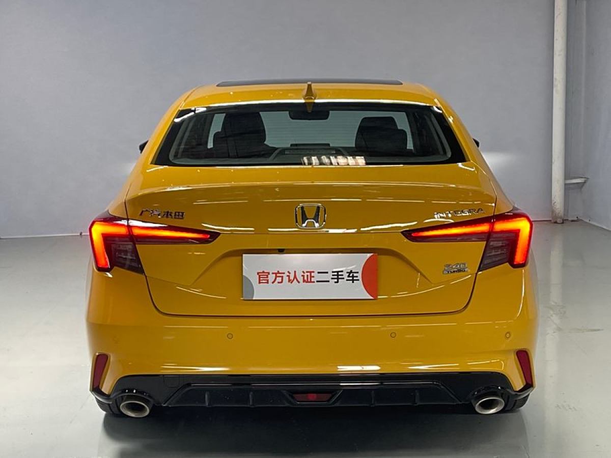 2022年1月本田 型格  2023款 240TURBO CVT尊享版