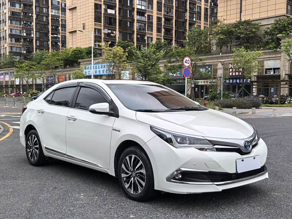 豐田 卡羅拉  2017款 改款雙擎 1.8L E-CVT精英版圖片