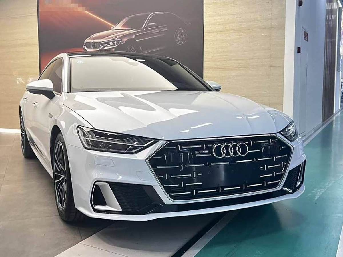 奧迪 奧迪A7L  2022款 45 TFSI quattro S-line 圣騎士圖片