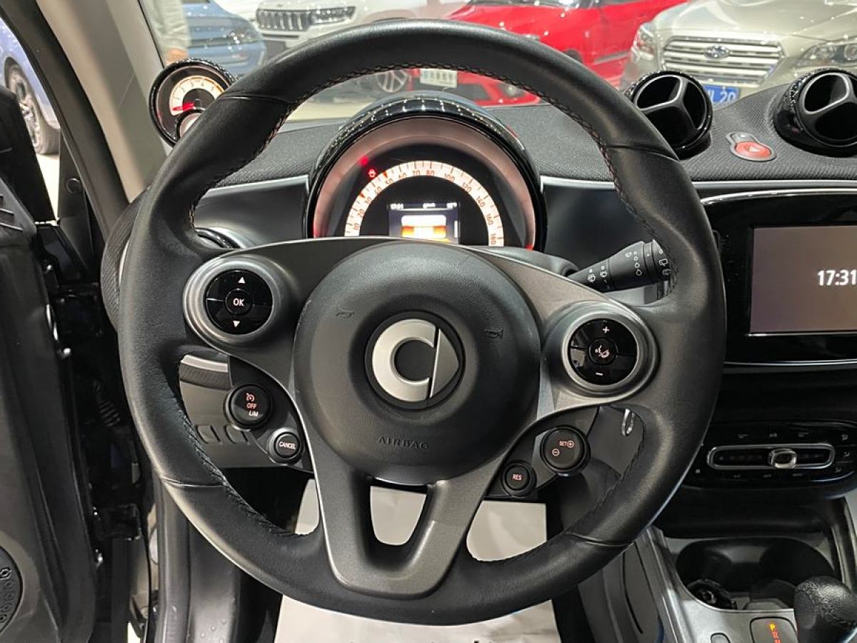 2018年6月smart fortwo  2018款 0.9T 66千瓦硬頂先鋒版