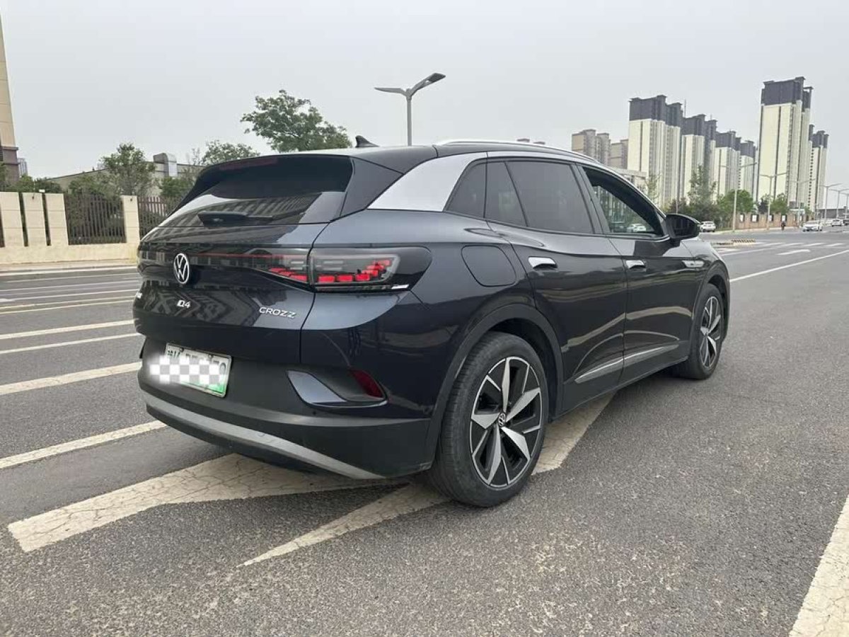 大眾 ID.4 CROZZ  2022款 標(biāo)準(zhǔn)續(xù)航PURE版圖片
