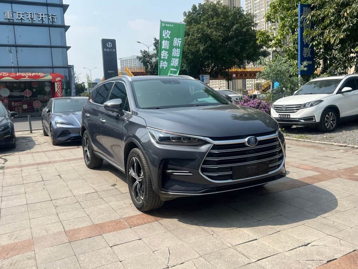 比亞迪 唐新能源  2021款 DM 2.0T 四驅(qū)高性能版尊榮型圖片