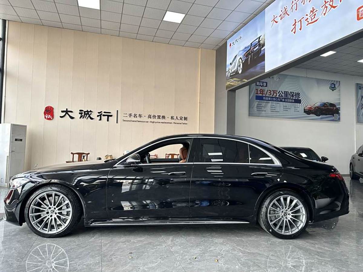 奔馳 奔馳S級(jí)  2021款 改款 S 450 L 4MATIC圖片