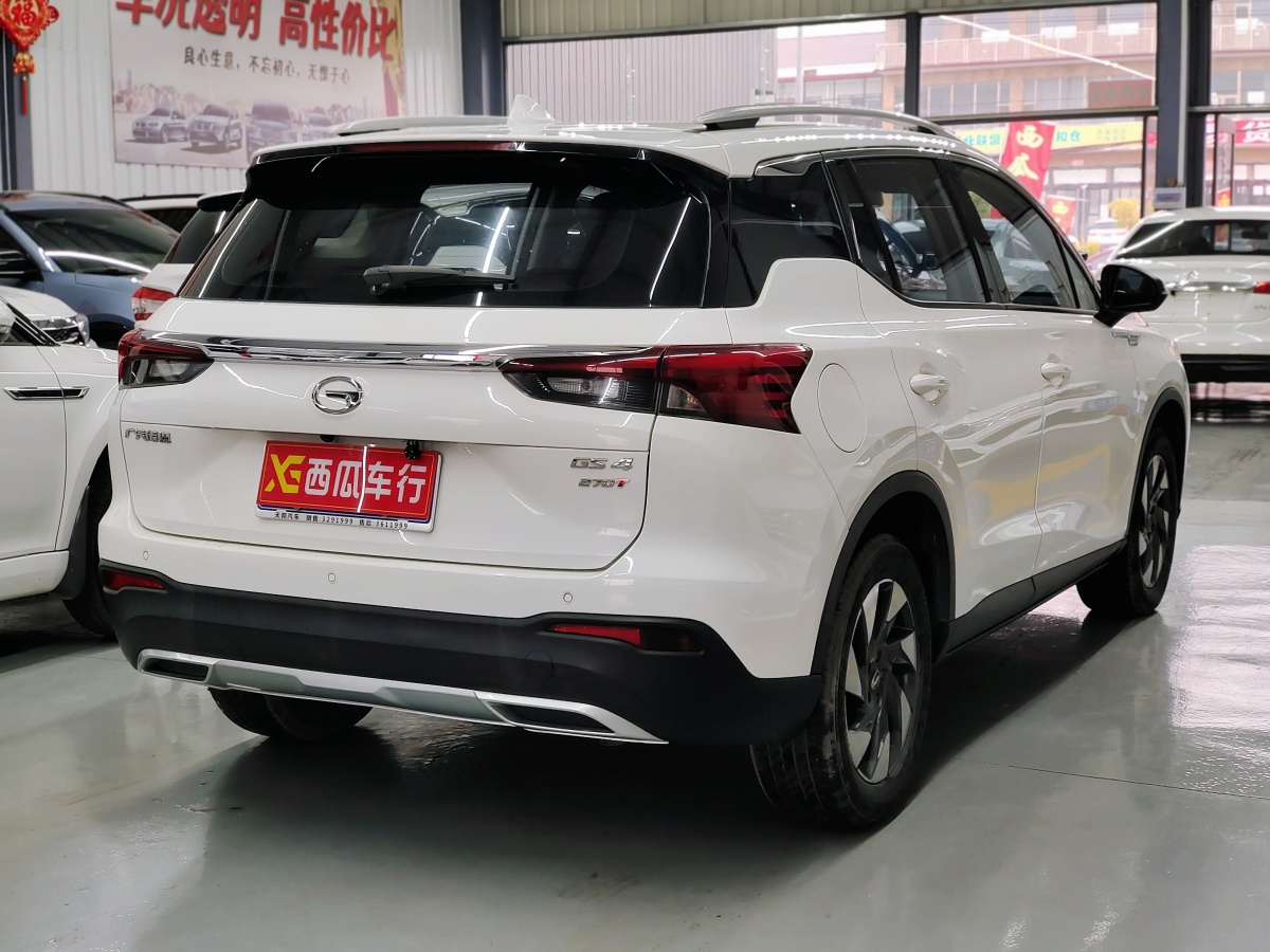 廣汽傳祺 GS4  2020款 270T 自動精英科技版圖片