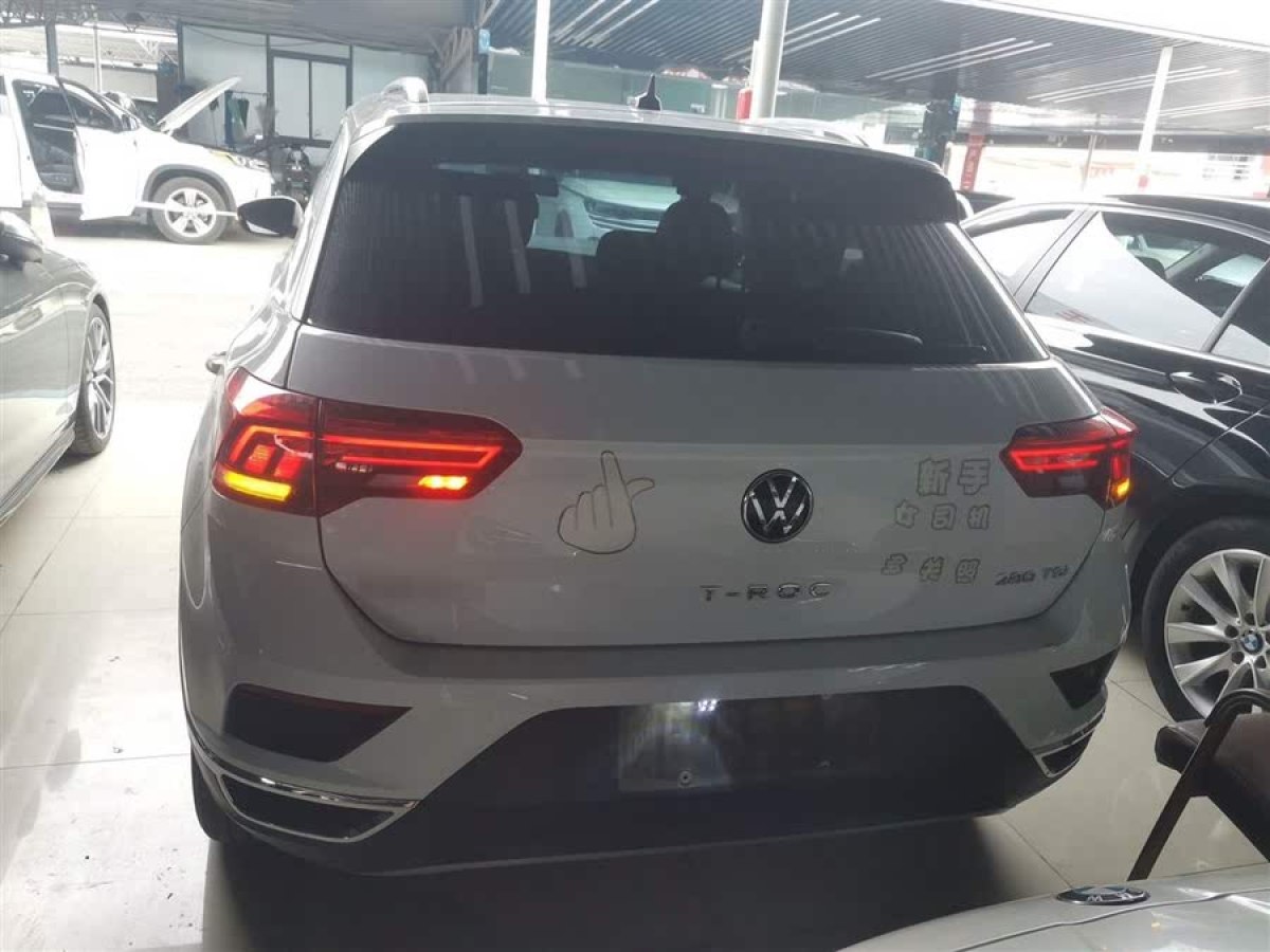 大眾 T-ROC探歌  2021款 改款 280TSI DSG兩驅(qū)精英智聯(lián)版圖片