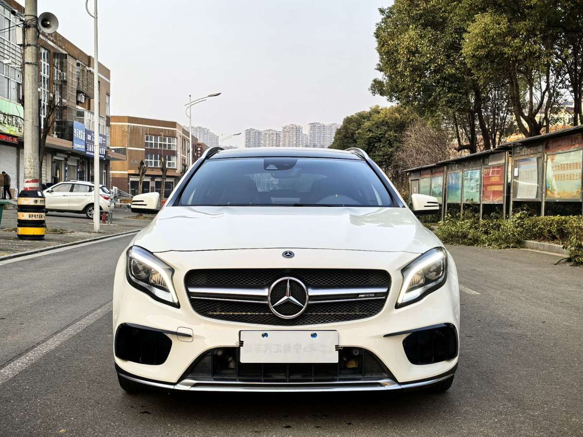 2018年8月奔馳 奔馳GLA AMG  2017款 AMG GLA 45 4MATIC