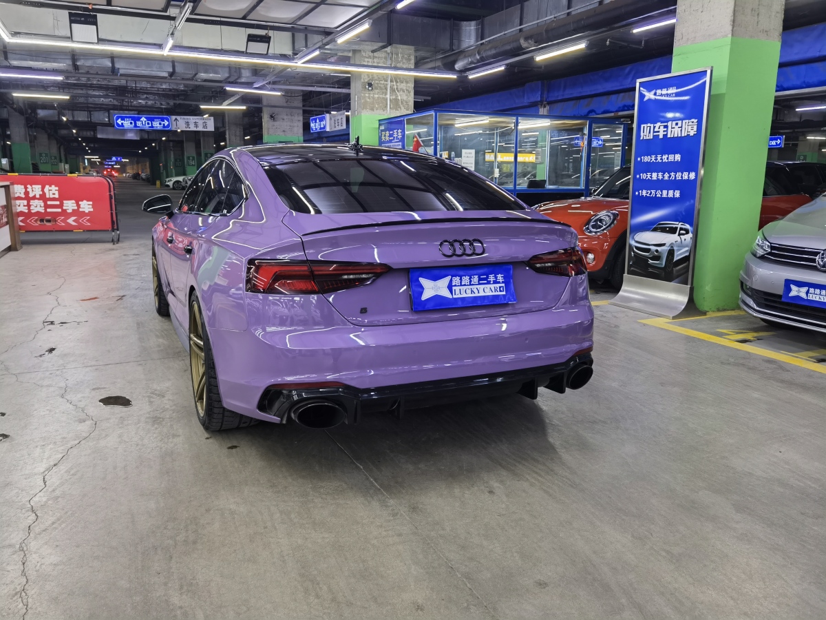 2018年8月奧迪 奧迪S5  2017款 S5 3.0T Sportback