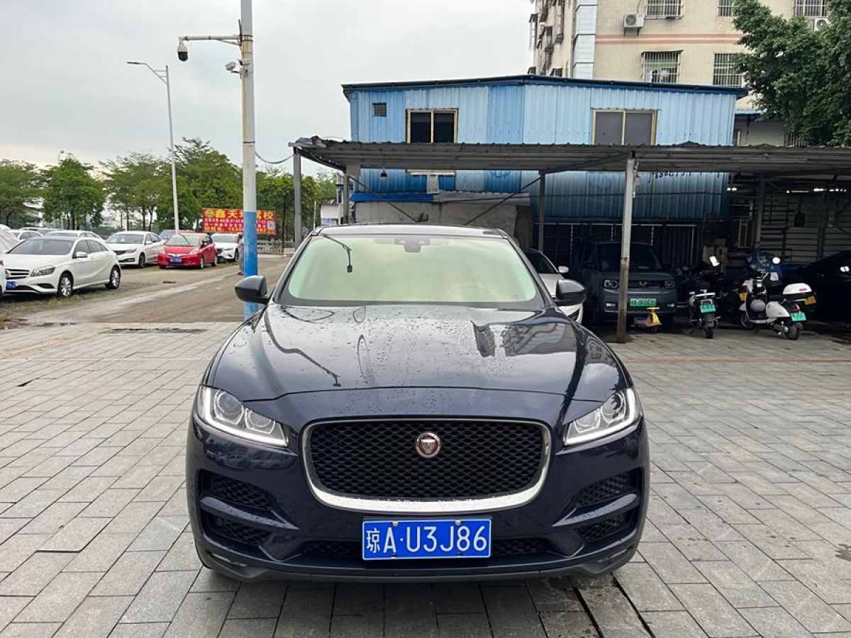 2018年3月捷豹 F-PACE  2018款 2.0T 四驅(qū)都市尊享版