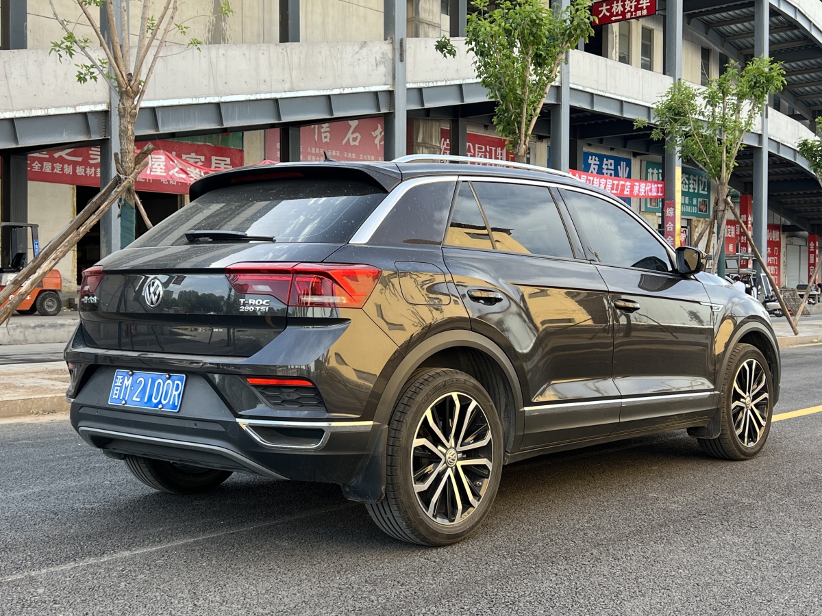 大眾 T-ROC探歌  2019款 280TSI DSG四驅(qū)舒適型 國VI圖片