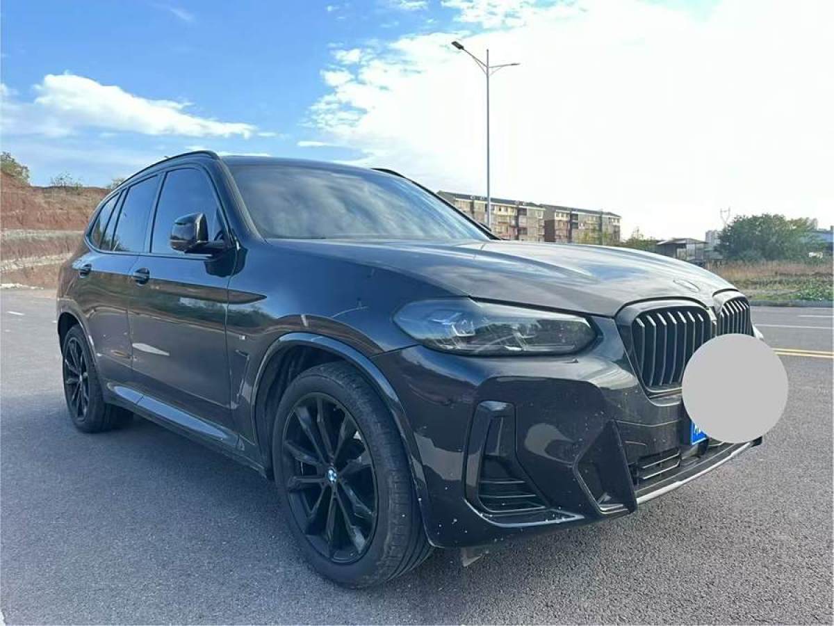 寶馬 寶馬X3  2022款 xDrive30i 尊享型 M曜夜套裝圖片