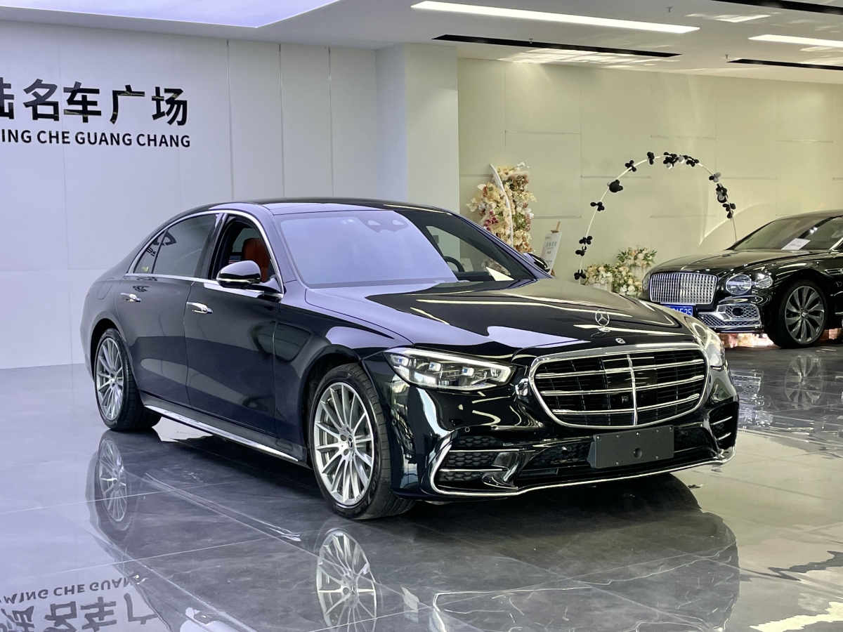 2022年1月奔馳 奔馳S級  2022款 改款 S 450 L 4MATIC