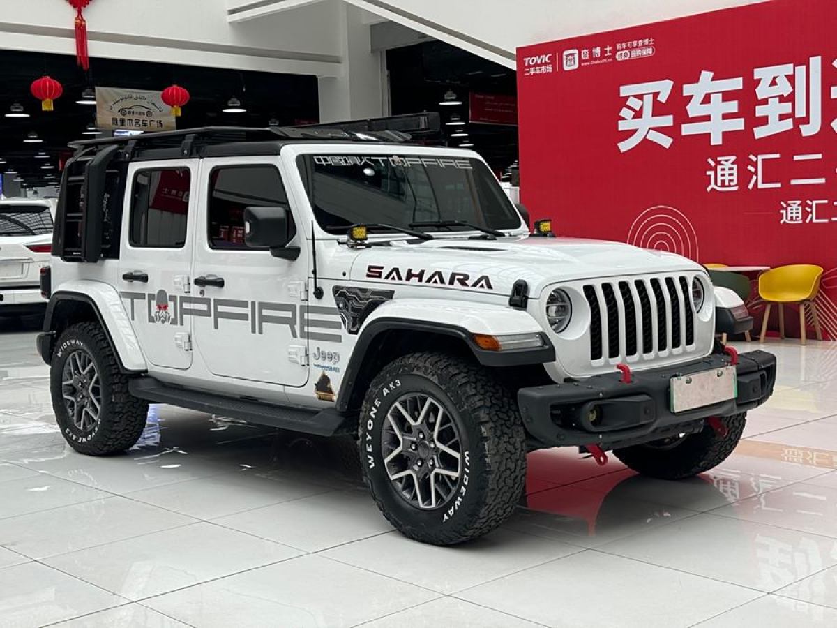 Jeep 牧馬人新能源  2021款 四門 2.0T 4xe 撒哈拉圖片