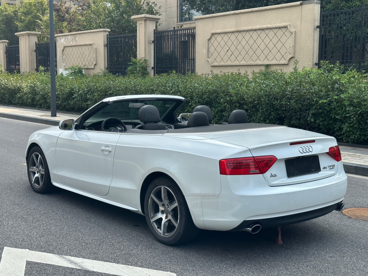 2013年9月奧迪 奧迪A5  2013款 Cabriolet 40 TFSI