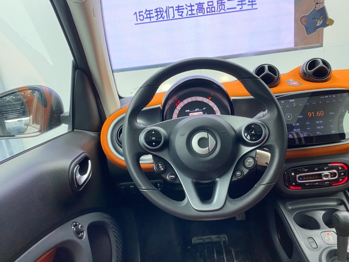 smart fortwo  2015款 1.0L 52千瓦硬頂激情版圖片