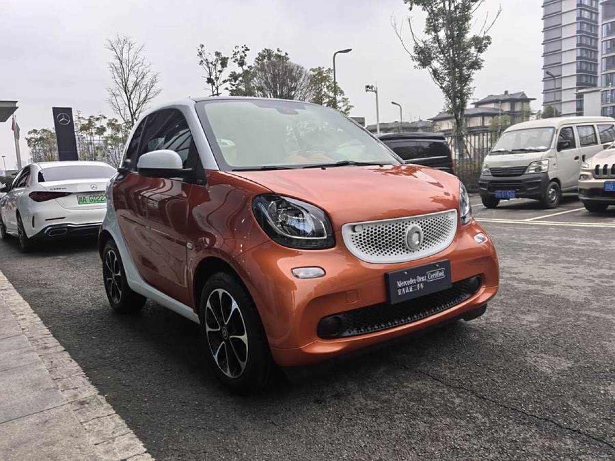 smart fortwo  2015款 1.0L 52千瓦硬頂激情版圖片