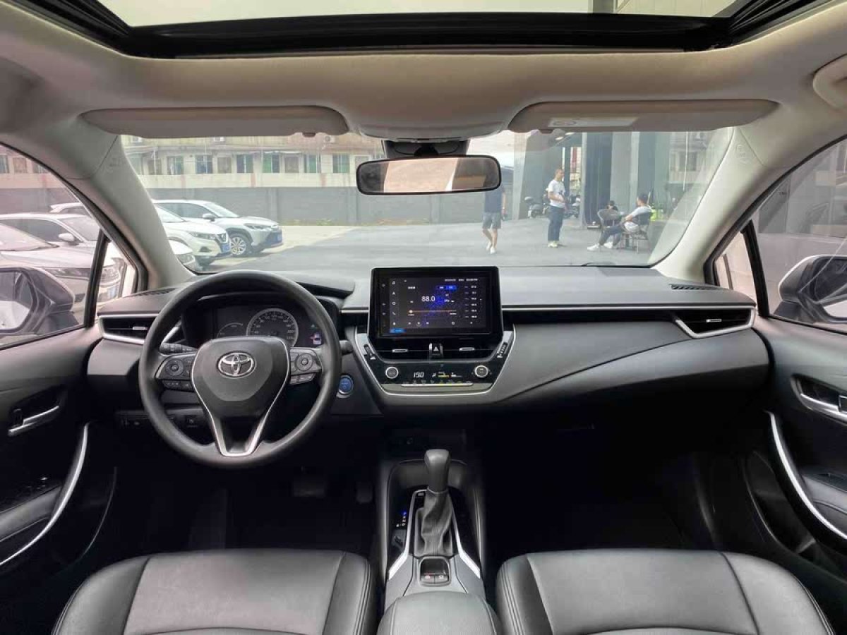 豐田 卡羅拉  2021款 雙擎 1.8L E-CVT精英版圖片