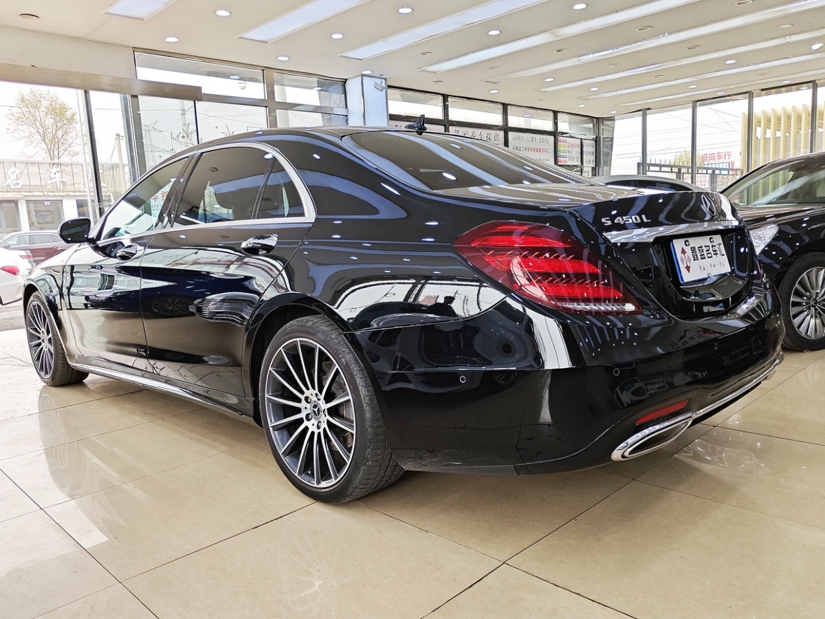 2019年7月奔馳 奔馳S級  2019款 S 450 L 4MATIC