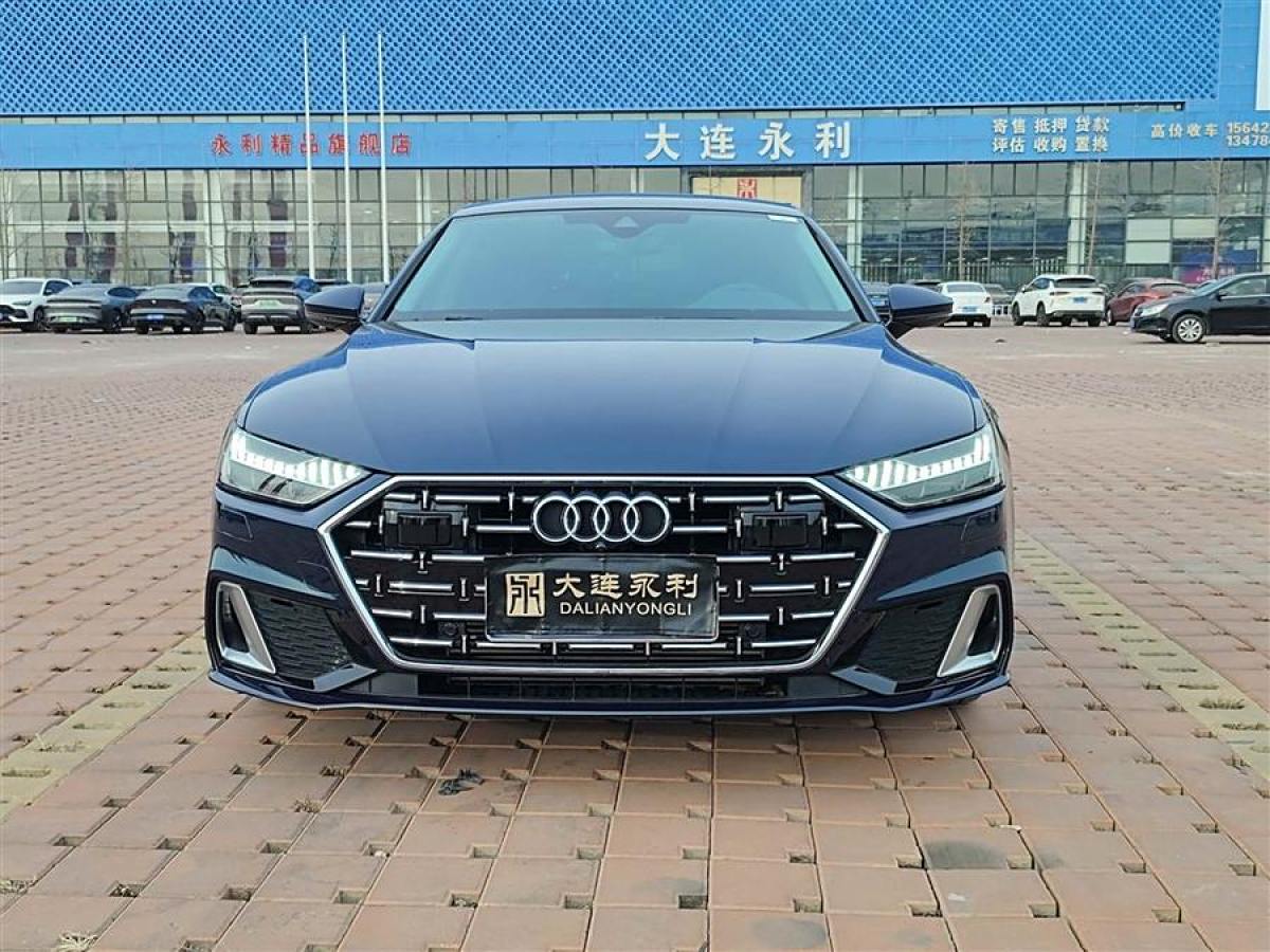 奧迪 奧迪A7L  2024款 45TFSI S-line 筑夢型 流晶套裝圖片