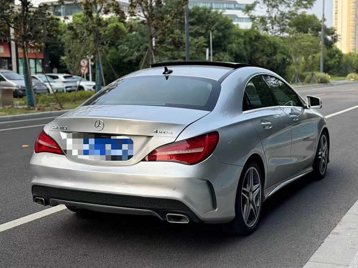 2016年10月奔馳 奔馳CLA級  2015款 CLA 220 4MATIC