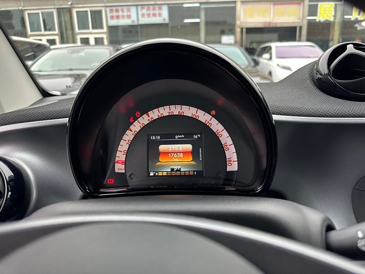 smart fortwo  2018款 1.0L 52千瓦硬頂激情版圖片