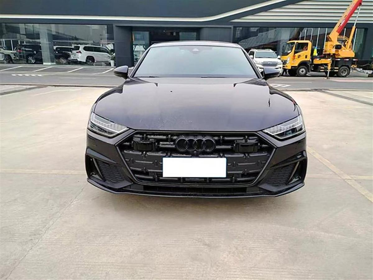 奧迪 奧迪A7L  2023款 45 TFSI quattro S-line 黑武士版圖片