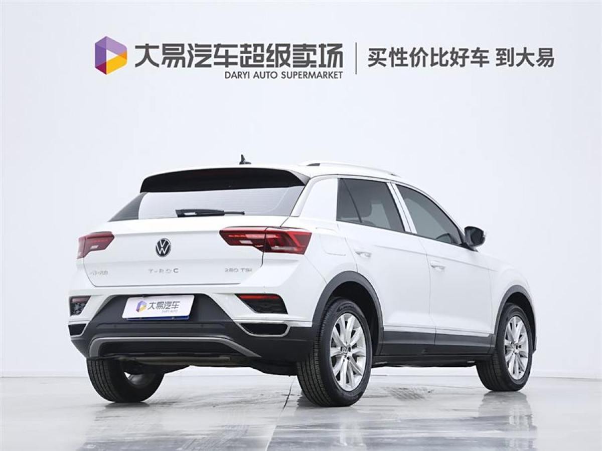 大眾 T-ROC探歌  2021款 改款 280TSI DSG兩驅(qū)精英智聯(lián)版圖片