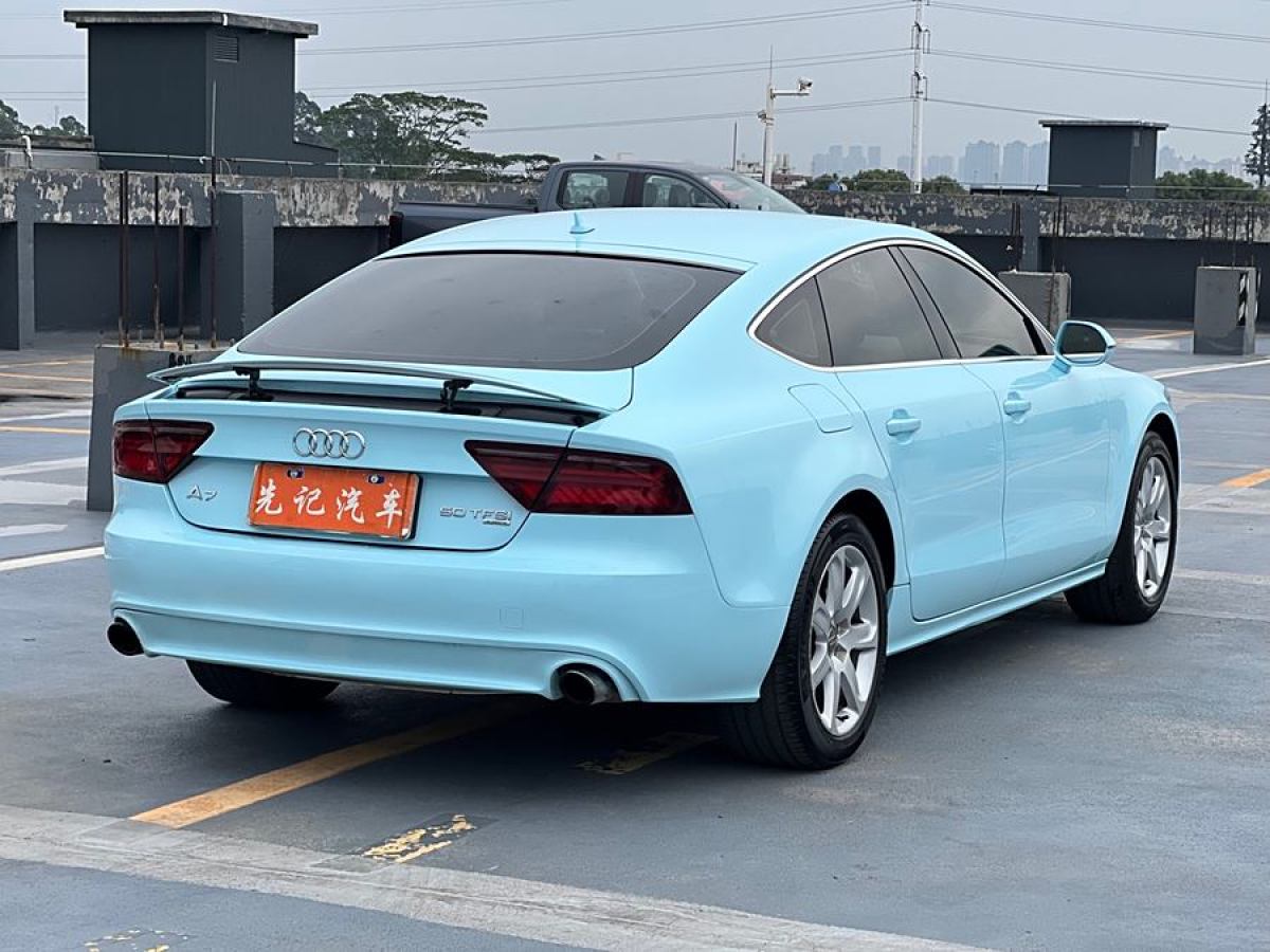 奧迪 奧迪A7  2014款 50 TFSI quattro 舒適型圖片