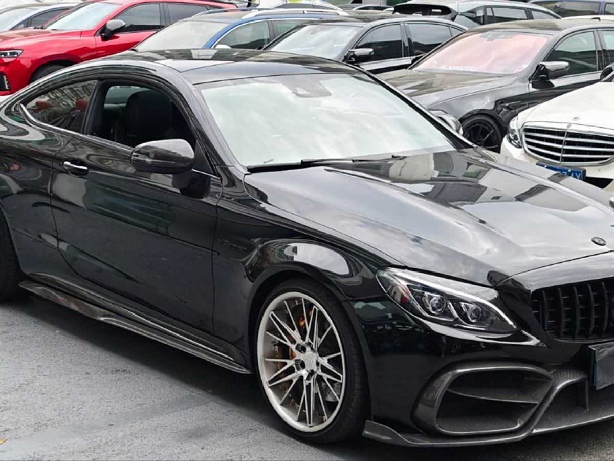 2018年7月奔馳 奔馳C級AMG  2016款 AMG C 63 Coupe