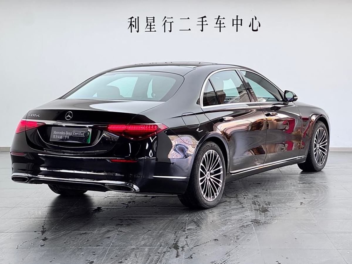 奔馳 奔馳S級新能源  2023款 改款 S 450 e L 插電式混合動力轎車圖片