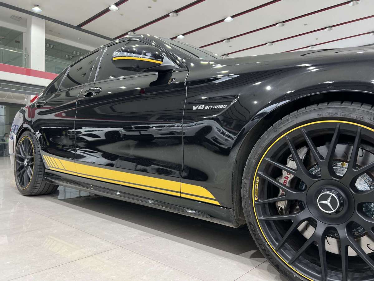 奔馳 奔馳C級AMG  2021款 AMG C 63 暗夜特別版圖片