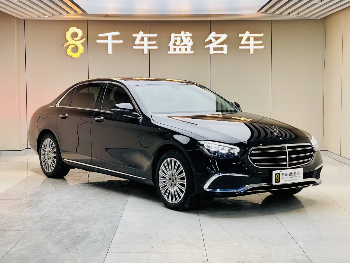 奔馳 奔馳E級  2023款 改款 E 300 L 時尚型圖片