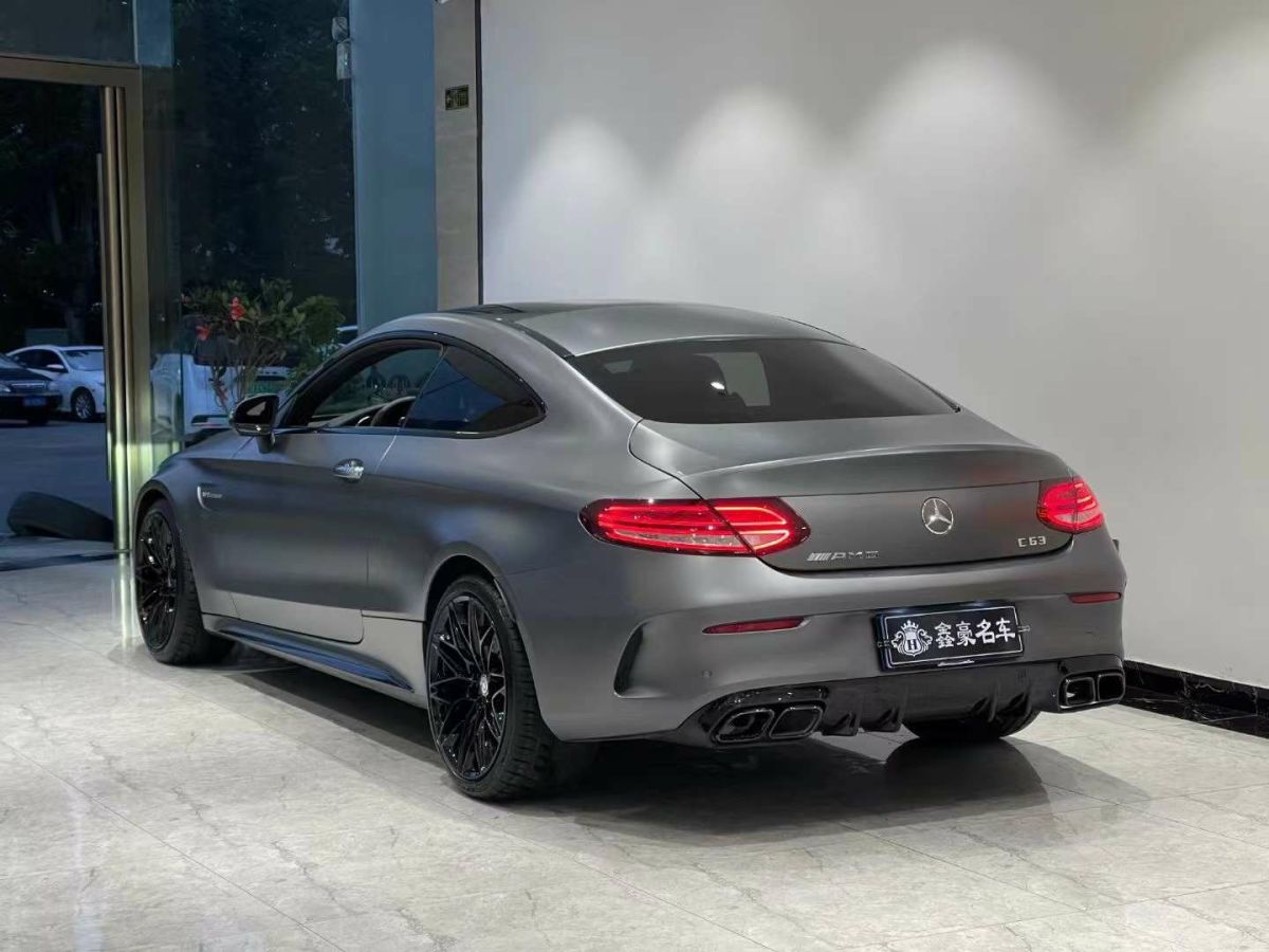 2019年1月奔馳 奔馳C級(jí)AMG  2019款 AMG C 63 轎跑車