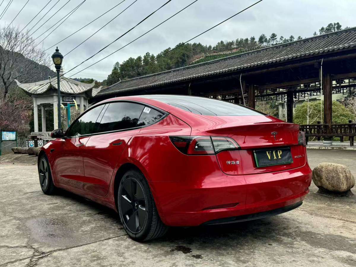 特斯拉 Model 3  2021款 標準續(xù)航后驅(qū)升級版 3D6圖片