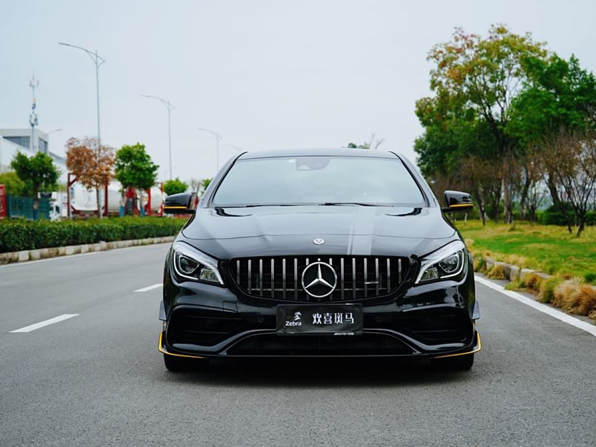 奔馳 奔馳CLA級AMG  2017款 AMG CLA 45 4MATIC 暗夜雷霆限量版圖片