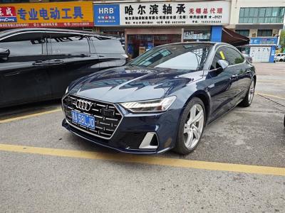 2023年11月 奧迪 奧迪A7L 45TFSI quattro S-line 見遠型 流晶套裝圖片