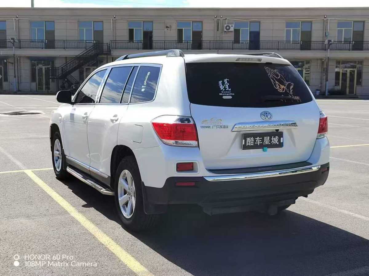 豐田 漢蘭達(dá)  2012款 2.7L 兩驅(qū)5座精英版圖片