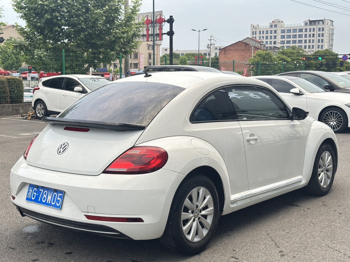 2017年5月大眾 甲殼蟲  2017款 180TSI 宜樂版