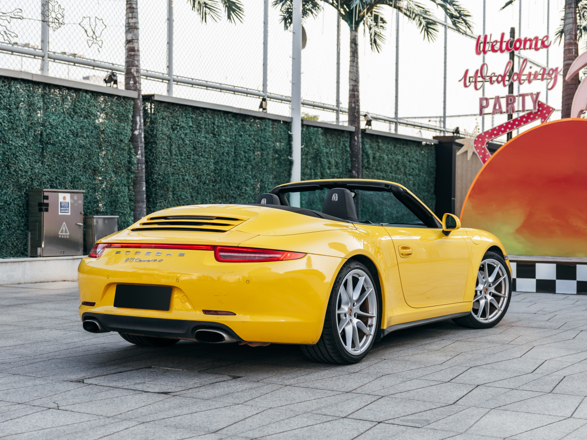 保時(shí)捷 911  2013款 Carrera 4 Cabriolet 3.4L圖片