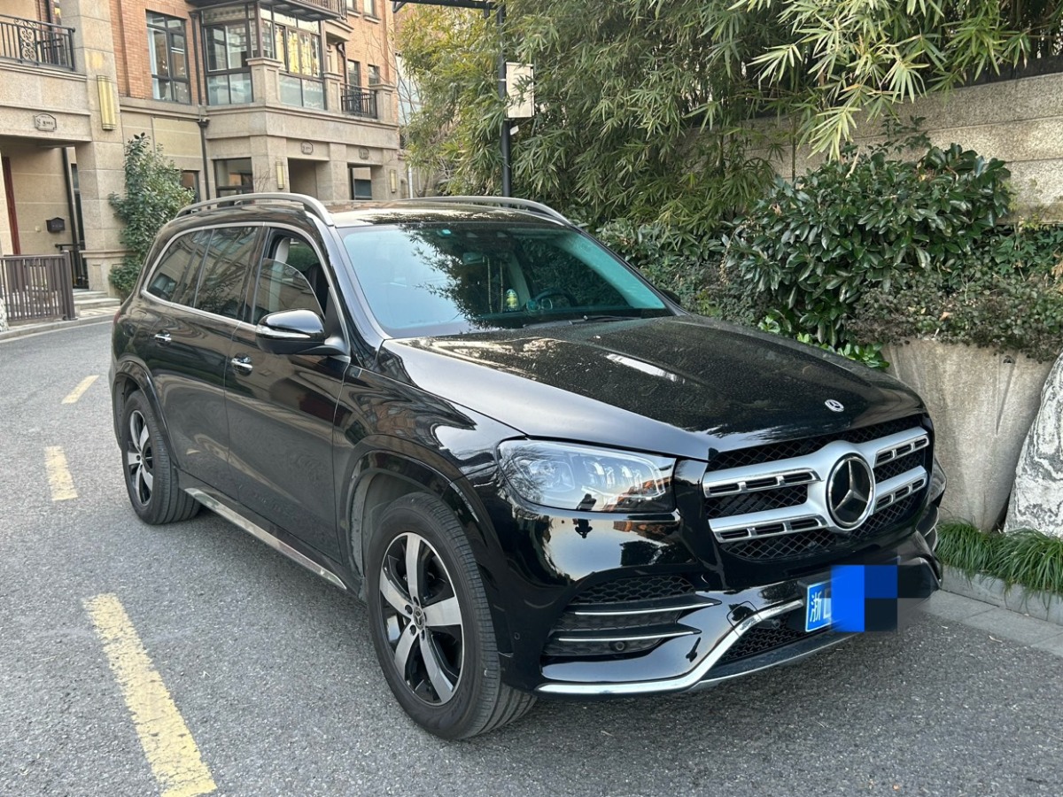 奔馳 奔馳GLS  2021款 GLS 450 4MATIC 時尚型圖片