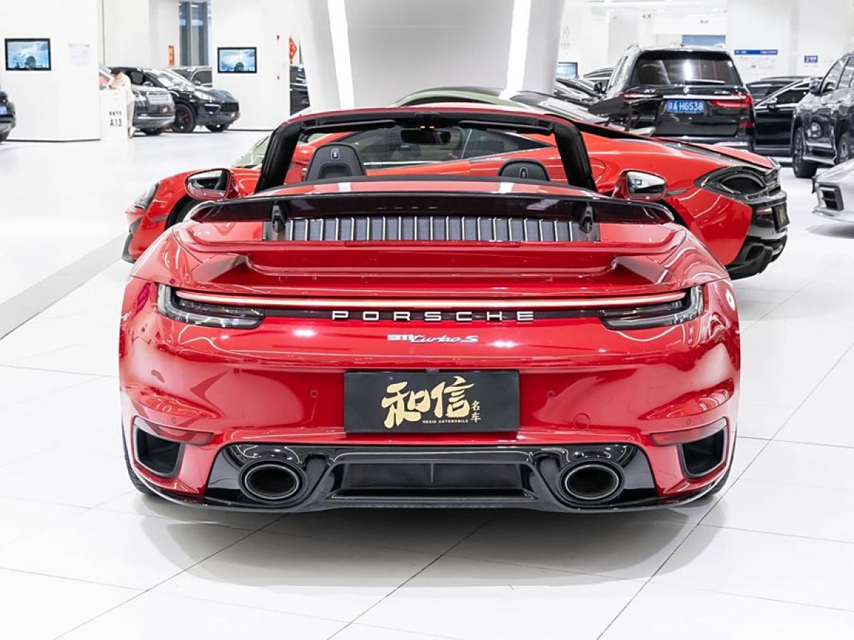 保時捷 911  2022款 Turbo S Cabriolet 3.8T圖片