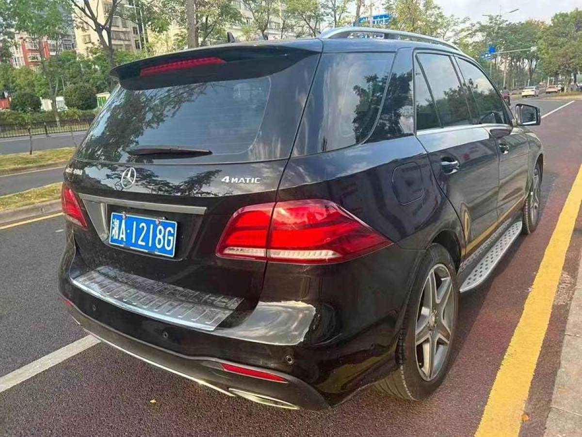 2016年9月奔馳 奔馳GLE  2015款 GLE 400 4MATIC