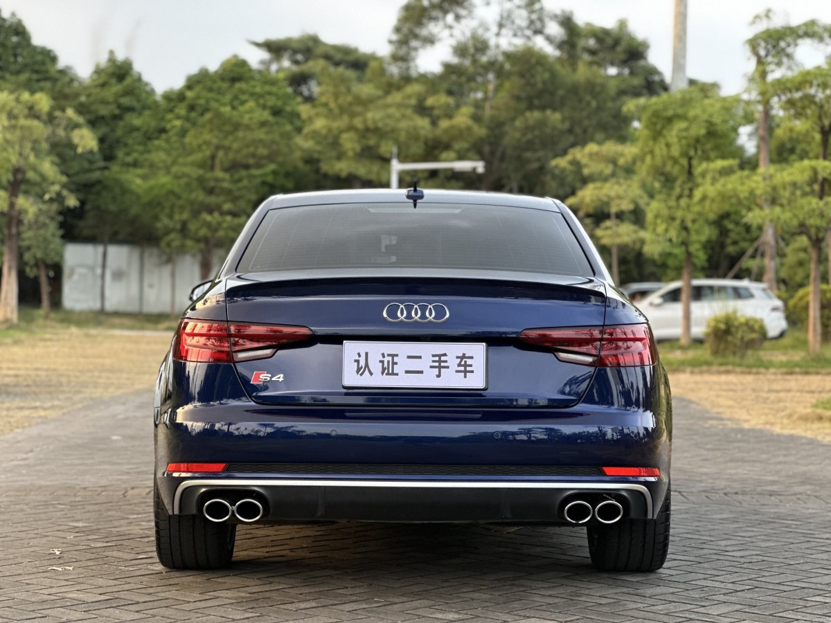 2019年8月奧迪 奧迪S4  2018款 S4 3.0TFSI