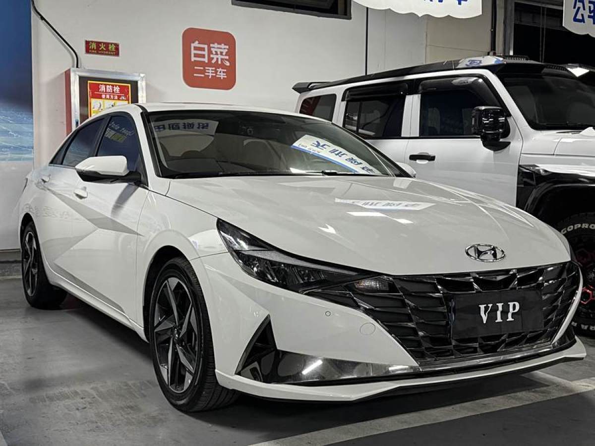 現(xiàn)代 伊蘭特  2022款 1.5L CVT GLX精英版圖片