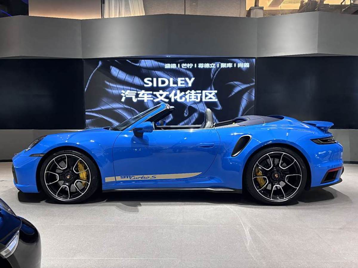 2022年2月保時捷 911  2022款 Turbo S Cabriolet 3.8T