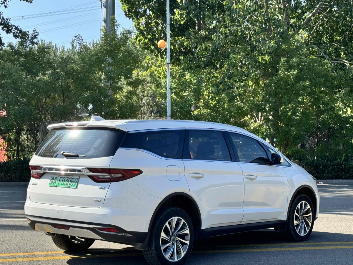 2019年11月吉利 嘉際新能源  2019款 1.5TD PHEV 尊享型