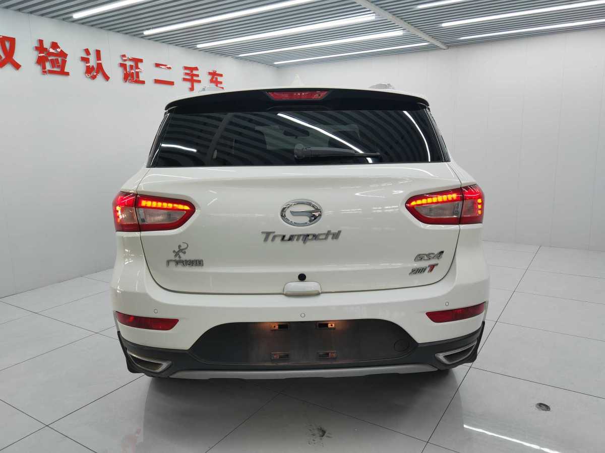 2015年10月廣汽傳祺 GS4  2015款 200T 手動豪華版