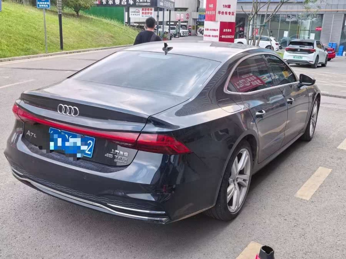 奧迪 奧迪A7L  2023款 45 TFSI quattro S-line 影武士版圖片