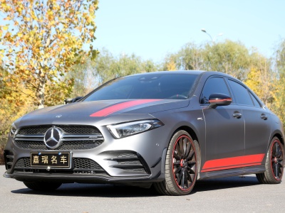 2022年5月 奔馳 奔馳A級AMG AMG A 35 L 4MATIC 熾夜特別版圖片