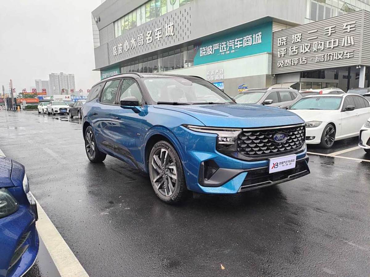 福特 銳界  2023款 銳界L 2.0T EcoBoost E-混動(dòng)四驅(qū)七座 STLine圖片